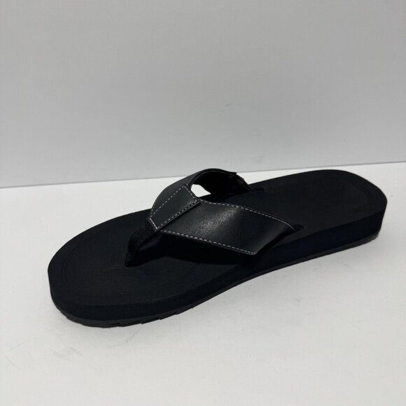 Bruno Marc Mens Flip Flop Sandals Black Size 11 M main image 4